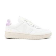 Witte en roze sneakers Aw24 Veja , White , Dames