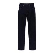 Jeans met logo JW Anderson , Blue , Dames