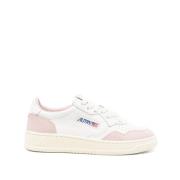 Lage Dames Geitenleren Sneakers Autry , White , Dames