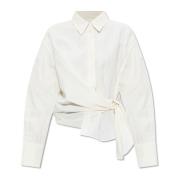 Shirt met applicatie JW Anderson , Beige , Dames