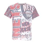 NBA Jumbotron 2.0 Tee Hardwood Classics Mitchell & Ness , Multicolor ,...