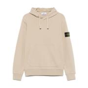 Beige Sweatshirt voor Casual Stijl Stone Island , Beige , Heren