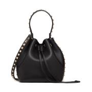 Zwarte Schoudertas Elegant Stijlvol Modern Valentino Garavani , Black ...