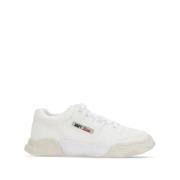 Witte Canvas Lage Sneaker Mihara Yasuhiro , White , Heren