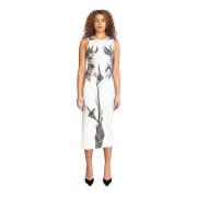 Elegante Maxi Jurk voor Vrouwen Jean Paul Gaultier , Gray , Dames