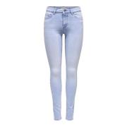 Lichtblauwe Denim Skinny Jeans Only , Blue , Dames