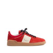 Rode Sneakers voor Heren Stijlvol Ss25 Valentino Garavani , Red , Here...