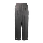 Eleanor Pantalon Damesmode Broek Eres , Gray , Dames