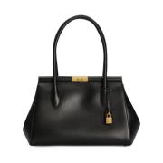 Zwarte Schoudertas Elegant en Dolce & Gabbana , Black , Dames