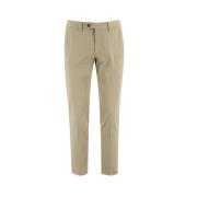 Slim Fit Katoenen Broek Michael Coal , Beige , Heren