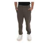 Slim Fit Casual Broek Emporio Armani , Green , Heren