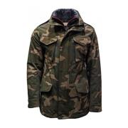 Camo Field Jacket Montecore , Green , Heren