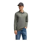 Groene polo met lange mouwen Hugo Boss , Green , Heren