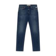 Donkere Was Slim Fit Denim Jeans Roy Roger's , Blue , Heren