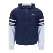 Sportjack met Contrasterende Mouwen Lacoste , Blue , Heren