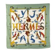 Pre-owned Silk scarves Hermès Vintage , Multicolor , Dames