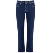 Super Slim Fit Whisker Jeans Jacob Cohën , Blue , Heren