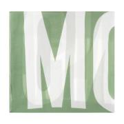 Sjaal met logo Moschino , Green , Unisex