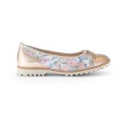 Bloemen leren ballerina's Gabor , Multicolor , Dames