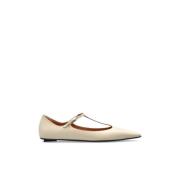 Leren laarzen The Attico , Beige , Dames