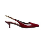 Signoria Rode Lakpumps Gucci , Red , Dames