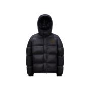 2-in-1 Cyclone Nylon Donsjas Moncler , Black , Heren