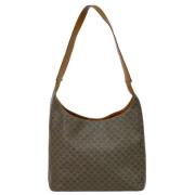 Pre-owned Canvas shoulder-bags Celine Vintage , Brown , Dames