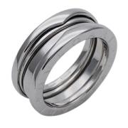 Pre-owned White Gold rings Bvlgari Vintage , Gray , Dames