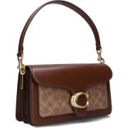 Elegante Bruine Schoudertas Coach , Brown , Dames