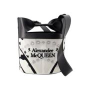 Leather shoulder-bags Alexander McQueen , White , Dames