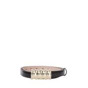 Gouden Gesp Klein Riem Khaite , Black , Dames