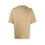 BB Logo T-shirt Balenciaga , Beige , Heren