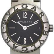 Pre-owned Glass watches Bvlgari Vintage , Black , Dames