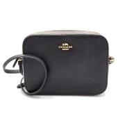 Pre-owned Leather shoulder-bags Coach Pre-owned , Black , Dames