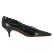 Pre-owned Leather heels Celine Vintage , Black , Dames