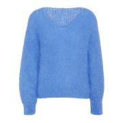 V-neck Knitwear American Dreams , Blue , Dames