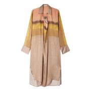 Maruli Viscose Overhemdjurk met Tie & Dye Effect Mes Demoiselles , Mul...