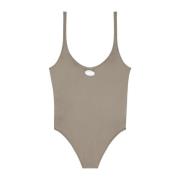 Bruine Bodysuit Ultimate Stijl Diesel , Brown , Dames