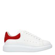 Leather sneakers Alexander McQueen , White , Heren