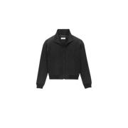 Satin Bomberjack met hoge kraag Saint Laurent , Black , Heren