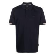 Donkerblauw Jersey Shirt Hugo Boss , Blue , Heren