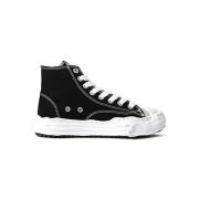 Zwarte Canvas Low-Top Sneaker met Originele Zool Mihara Yasuhiro , Bla...