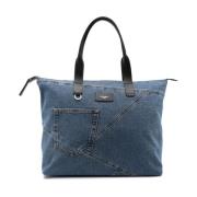 Zwarte Shopper Tas voor Mannen Dolce & Gabbana , Blue , Heren