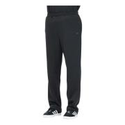 Sportieve Zwarte Broek Essentieel Ontwerp New Era , Black , Heren