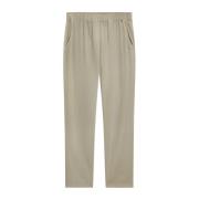 Slim Fit Sportieve Broek met Zakken Cinque , Beige , Dames