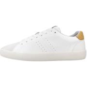 Stijlvolle Sneakers voor Mannen en Vrouwen Geox , White , Heren