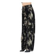 Gouden en Zwarte Tie-Dye Jeans ViCOLO , Black , Dames