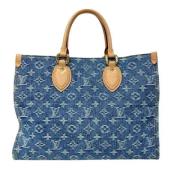 Pre-owned Denim louis-vuitton-bags Louis Vuitton Vintage , Blue , Dame...