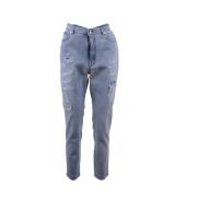 Grace Denim Broken Jeans Dolce & Gabbana , Blue , Dames