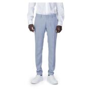 Slim Fit Herenpak Broek Lente/Zomer Antony Morato , Blue , Heren